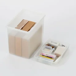 Muji Caja de almacenamiento abierta en PP ‐ 25cm L
