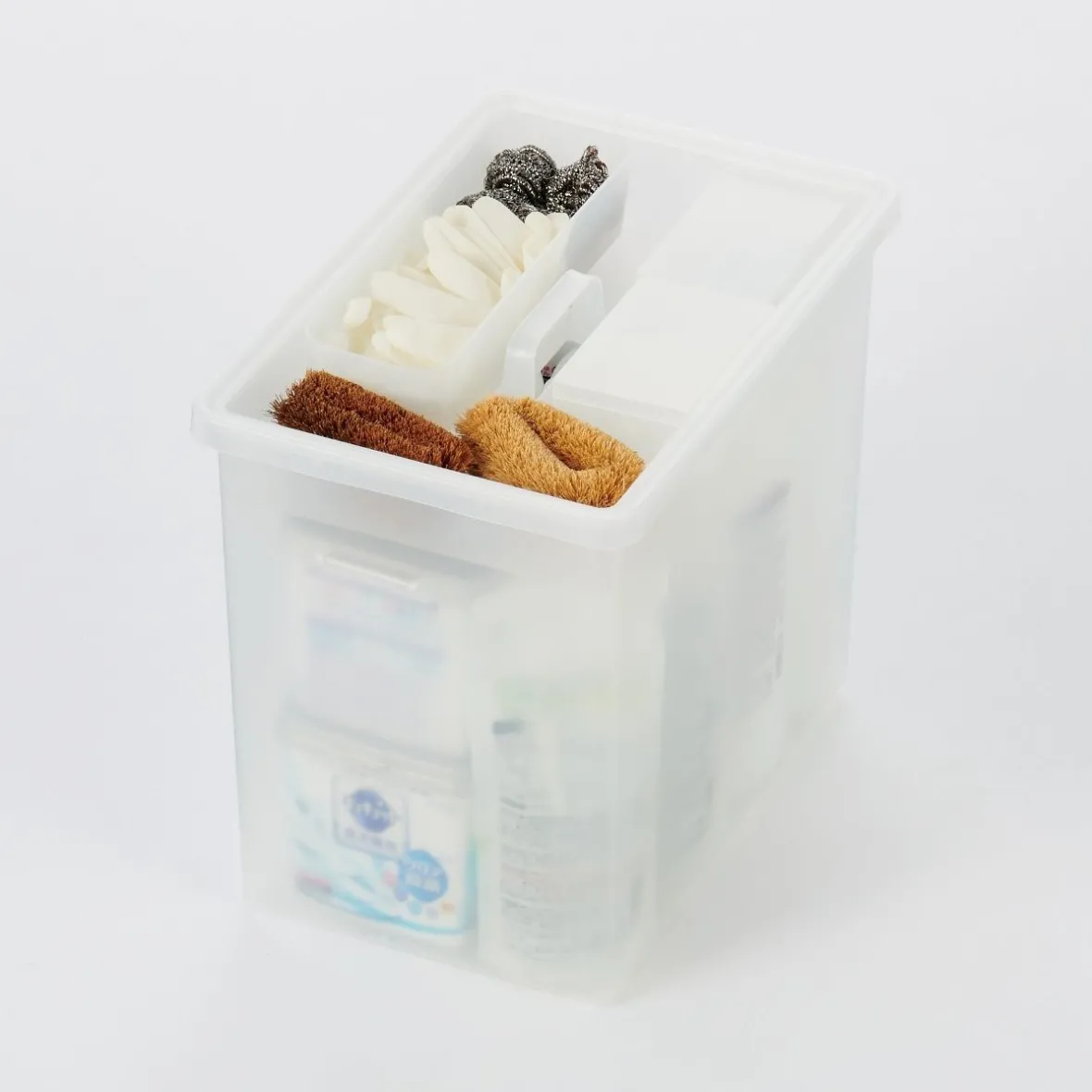 Muji Caja de almacenamiento abierta en PP ‐ 25cm L