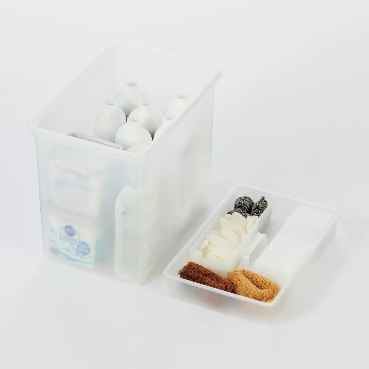 Muji Caja de almacenamiento abierta en PP ‐ 25cm L