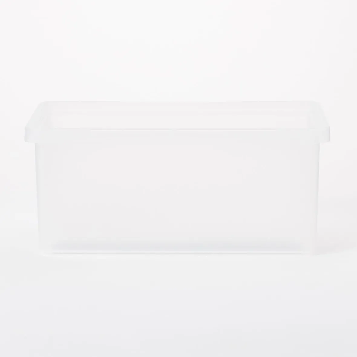 Clearance Muji Caja de almacenamiento abierta en PP ‐ 25cm S