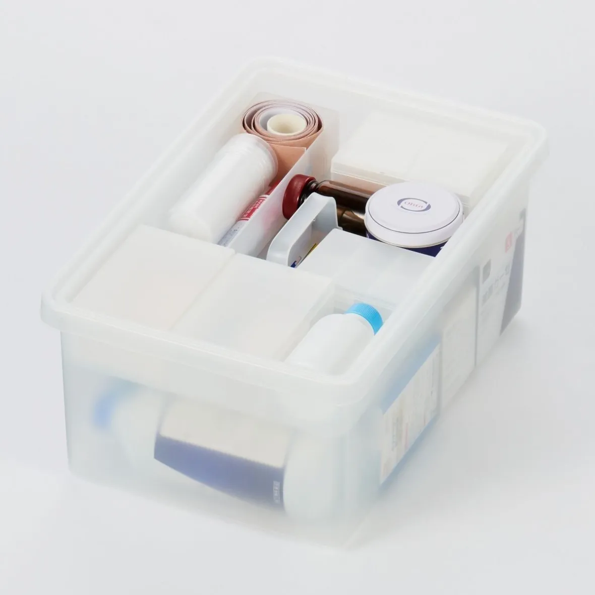 Clearance Muji Caja de almacenamiento abierta en PP ‐ 25cm S