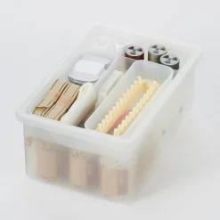 Clearance Muji Caja de almacenamiento abierta en PP ‐ 25cm S