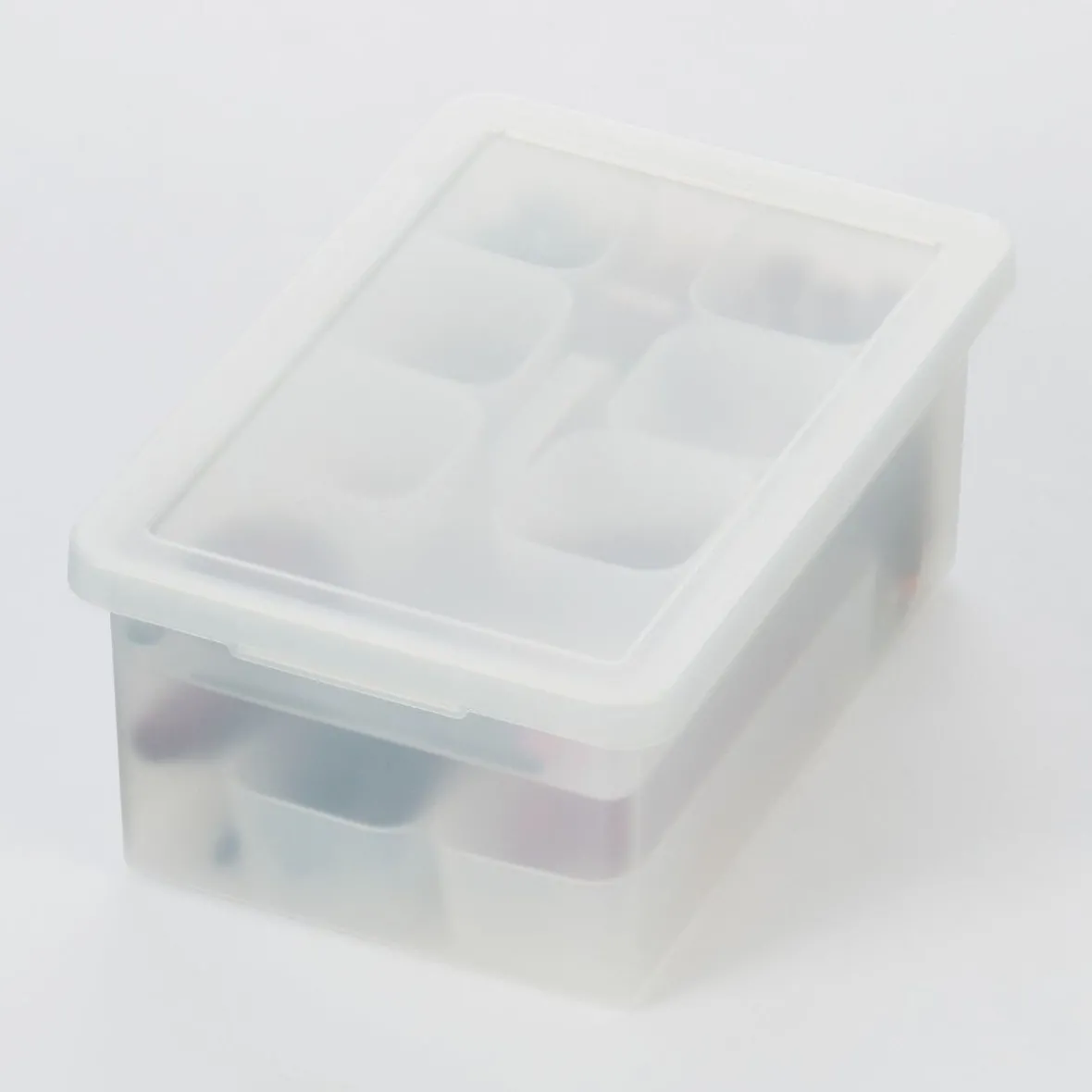 Clearance Muji Caja de almacenamiento abierta en PP ‐ 25cm S