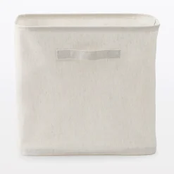 Hot Muji Caja de almacenamiento blanda Rectangular, 37x26x34cm