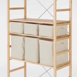 Hot Muji Caja de almacenamiento blanda Rectangular, 37x26x34cm