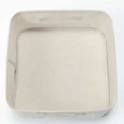 Hot Muji Caja de almacenamiento blanda cuadrada, 35x35x16cm