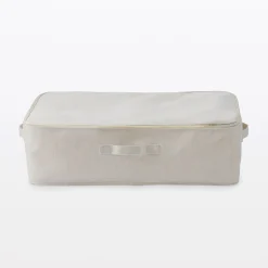 Muji Caja de almacenamiento blanda con tapa‐ 59x39x18cm