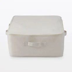 Muji Caja de almacenamiento blanda con tapa‐ 59x39x18cm