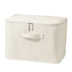 Discount Muji Caja de almacenamiento blanda con tapa‐ Rectangular, 37x26x26cm