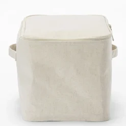 Discount Muji Caja de almacenamiento blanda con tapa‐ Rectangular, 37x26x26cm