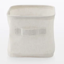 Hot Muji Caja de almacenamiento blanda cuadrada, 18.5x26x16cm
