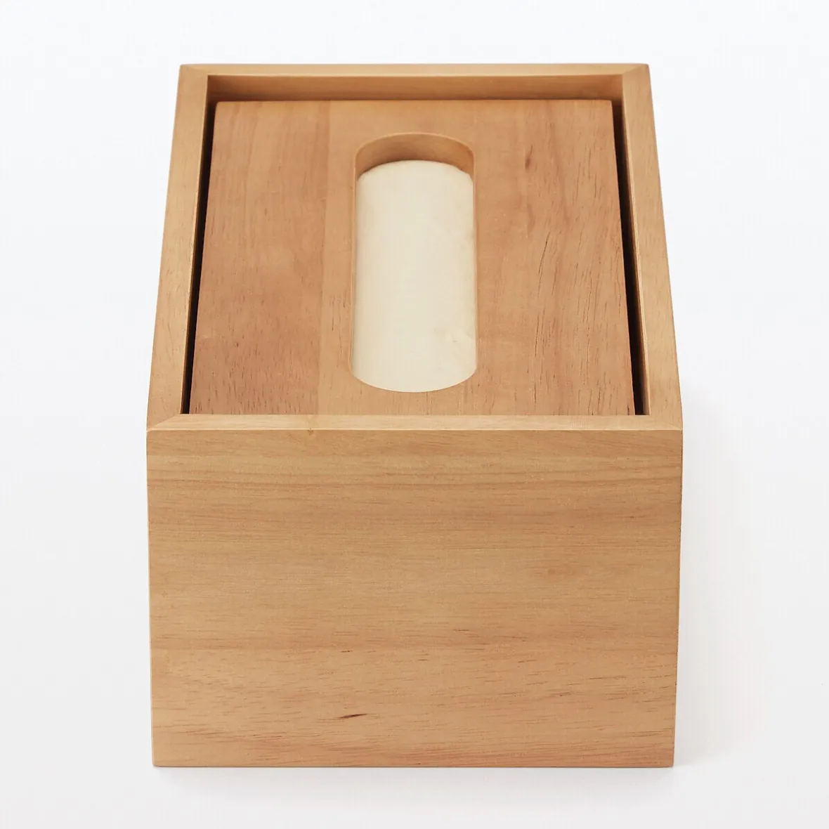 Outlet Muji Caja de pañuelos de madera 20.5 x 11 x 8.5 cm