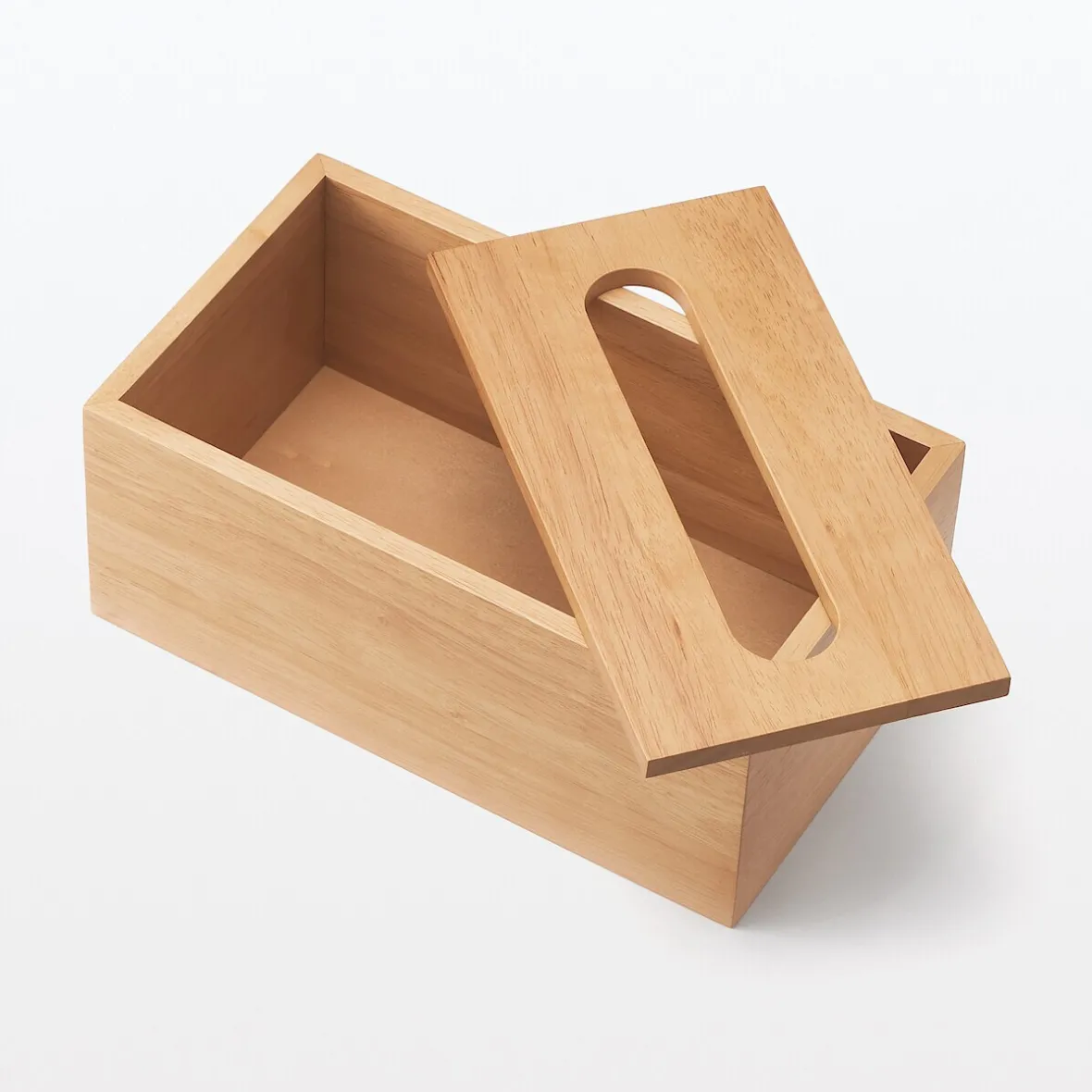 Outlet Muji Caja de pañuelos de madera 20.5 x 11 x 8.5 cm
