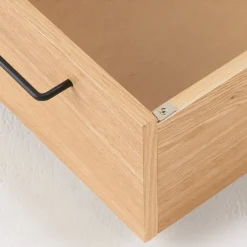 Outlet Muji Caja de roble para debajo de la cama con plataforma L 19 cm
