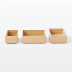 Sale Muji Caja organizadora de bambú‐ S