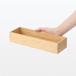 Sale Muji Caja organizadora de bambú‐ S