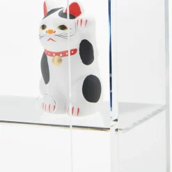 Muji Caja vitrina acrílica con puertecillas deslizantes S
