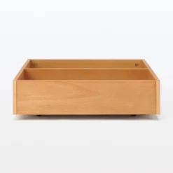 Muji Cajón de almacenaje para Rubberwood