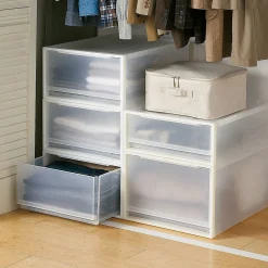 Discount Muji Cajón de almacenamiento apilable - [44 x 55 cm] - Altura 24 cm