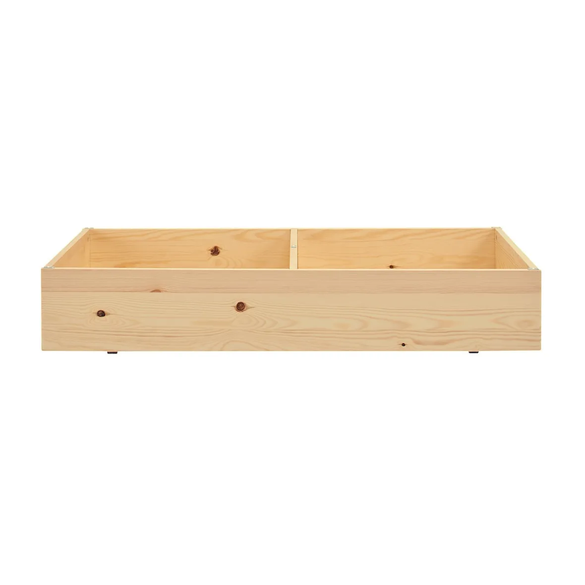 Outlet Muji Cajón inferior de madera de pino con divisor