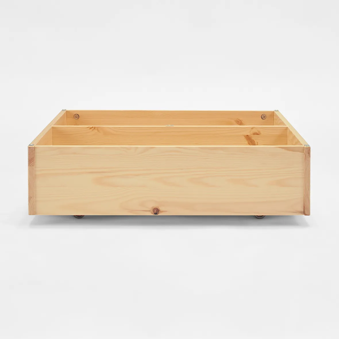 Outlet Muji Cajón inferior de madera de pino con divisor