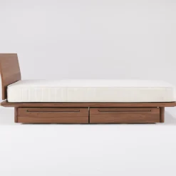 Clearance Muji Cajón para cama con plataforma de nogal L 19 cm