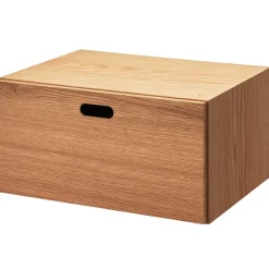 Clearance Muji Cajonera apilable de 1 cajón (Roble)