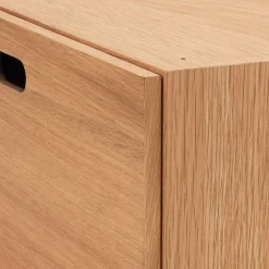 Clearance Muji Cajonera apilable de 1 cajón (Roble)