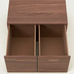 Discount Muji Cajonera apilable de dos cajones (Noguera)