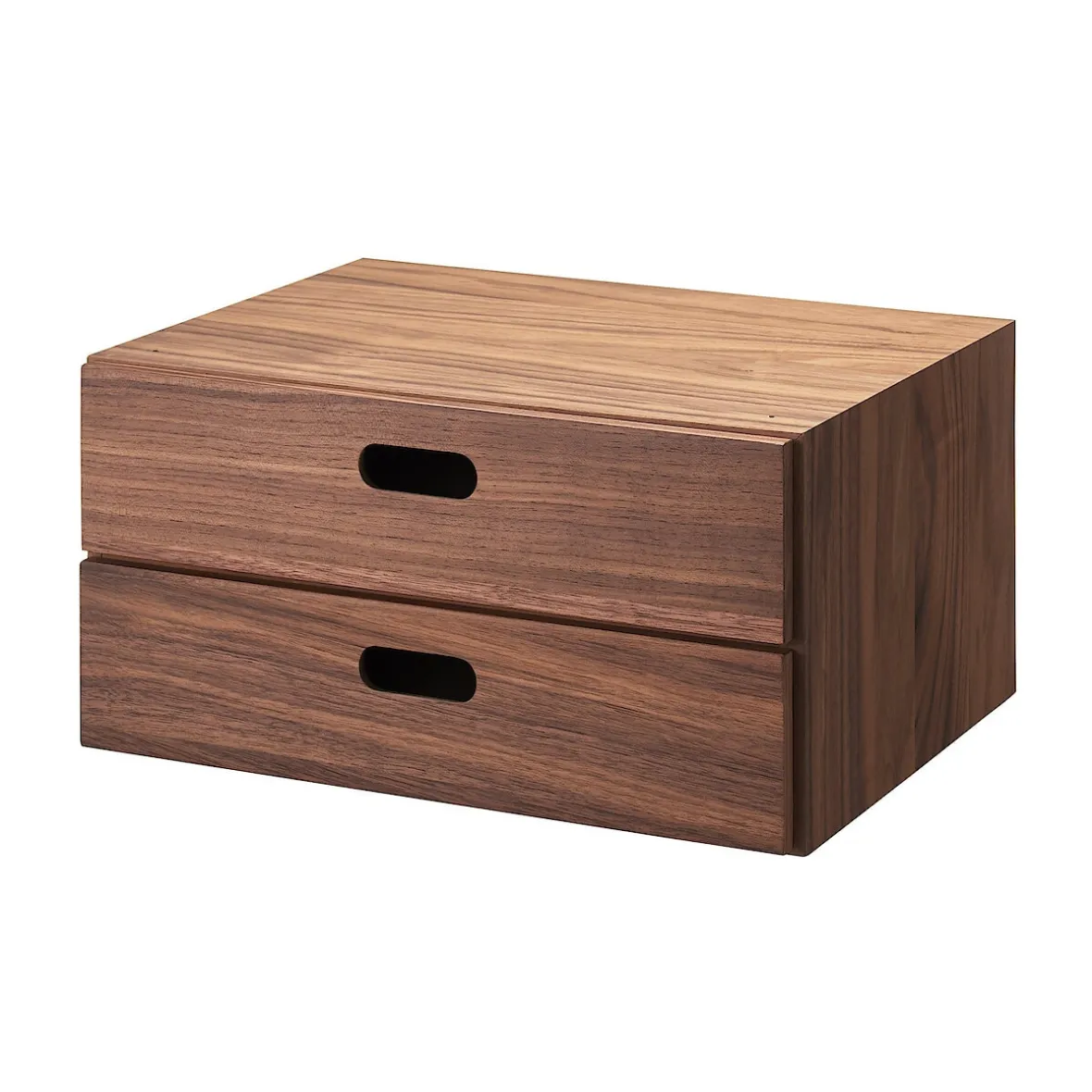 Muji Cajonera apilable de dos niveles planos (Noguera)
