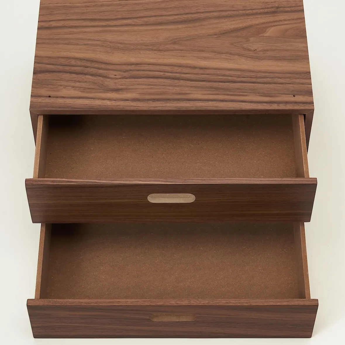 Muji Cajonera apilable de dos niveles planos (Noguera)