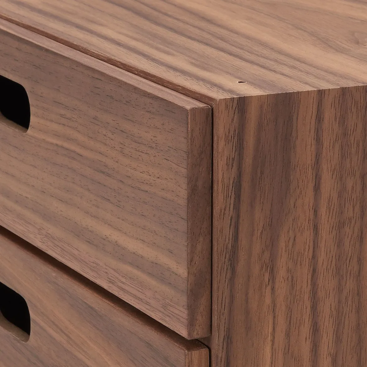 Muji Cajonera apilable de dos niveles planos (Noguera)