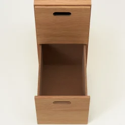 Sale Muji Cajonera apilable de dos cajones (Roble)