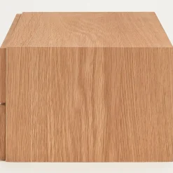 Hot Muji Cajonera apilable de dos niveles planos (Roble)