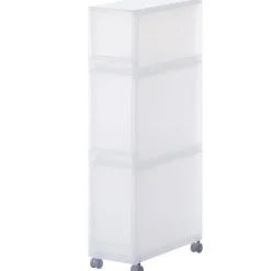 New Muji Cajonera de polipropileno con 3 cajones y ruedas