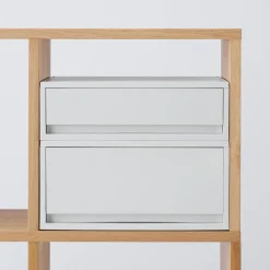 Discount Muji Cajonera PP A4 Blanco