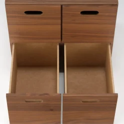 Discount Muji Cajones de Nogal 2x2