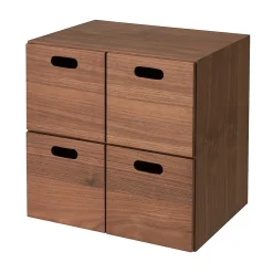 Discount Muji Cajones de Nogal 2x2