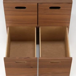 Discount Muji Cajones de Nogal 2x2