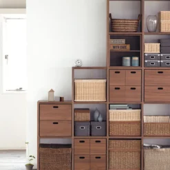 Discount Muji Cajones de Nogal 2x2
