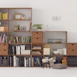 Discount Muji Cajones de Nogal 2x2