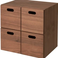 Discount Muji Cajones de Nogal 2x2
