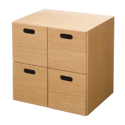 Outlet Muji Cajones de roble 2x2