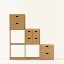 Outlet Muji Cajones de roble 2x2