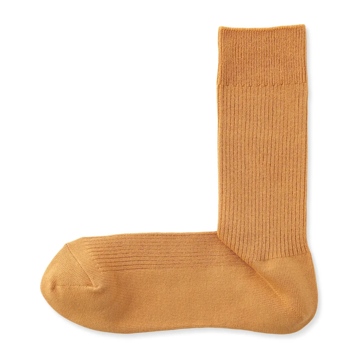 Muji Calcetines acanalados en ángulo recto para hombre