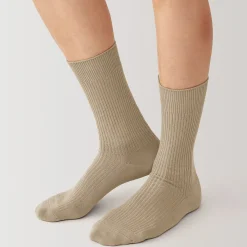 Hot Muji Calcetines acanalados en ángulo recto para hombre