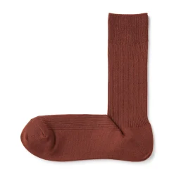 Hot Muji Calcetines acanalados en ángulo recto para hombre