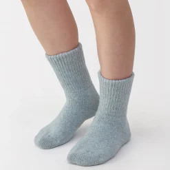 Best Muji Calcetines acogedores de mezcla de lana para mujer