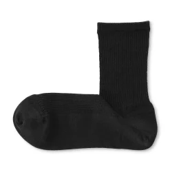 Outlet Muji Calcetines con puño cómodo y rayas para mujer