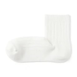 Hot Muji Calcetines cortos con ribete elástico de ángulo recto para mujer